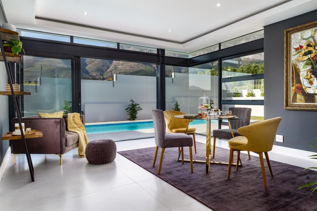 Villa de luxe Franschhoek Exterior foto